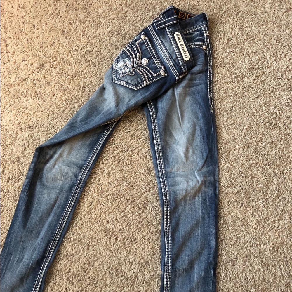 Rock Revival Raven Skinny
